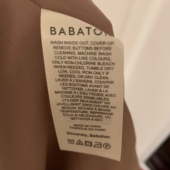 Aritzia Babaton Optima Dress in Mauve - Picture 4 of 4